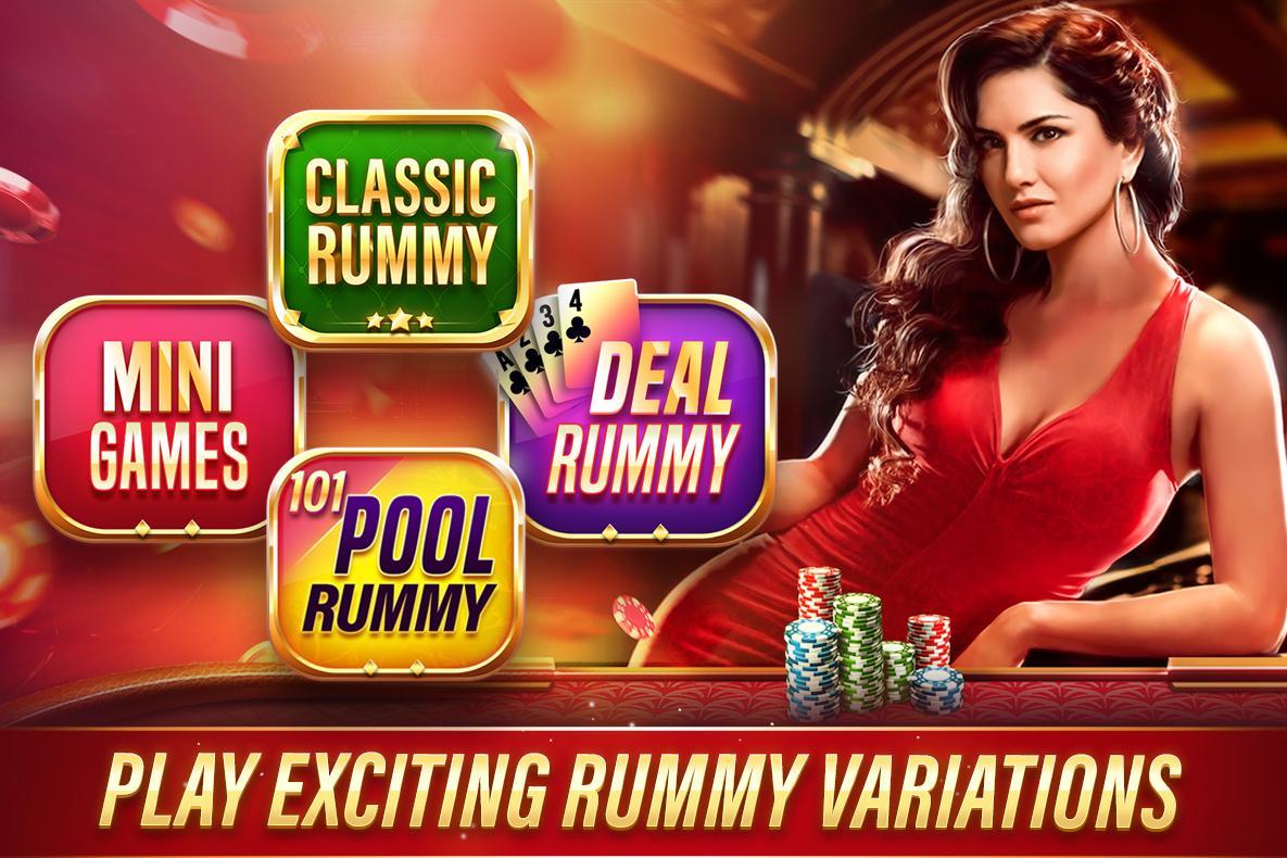 Rummy with Sunny Leone: Online Indian Rummy Games