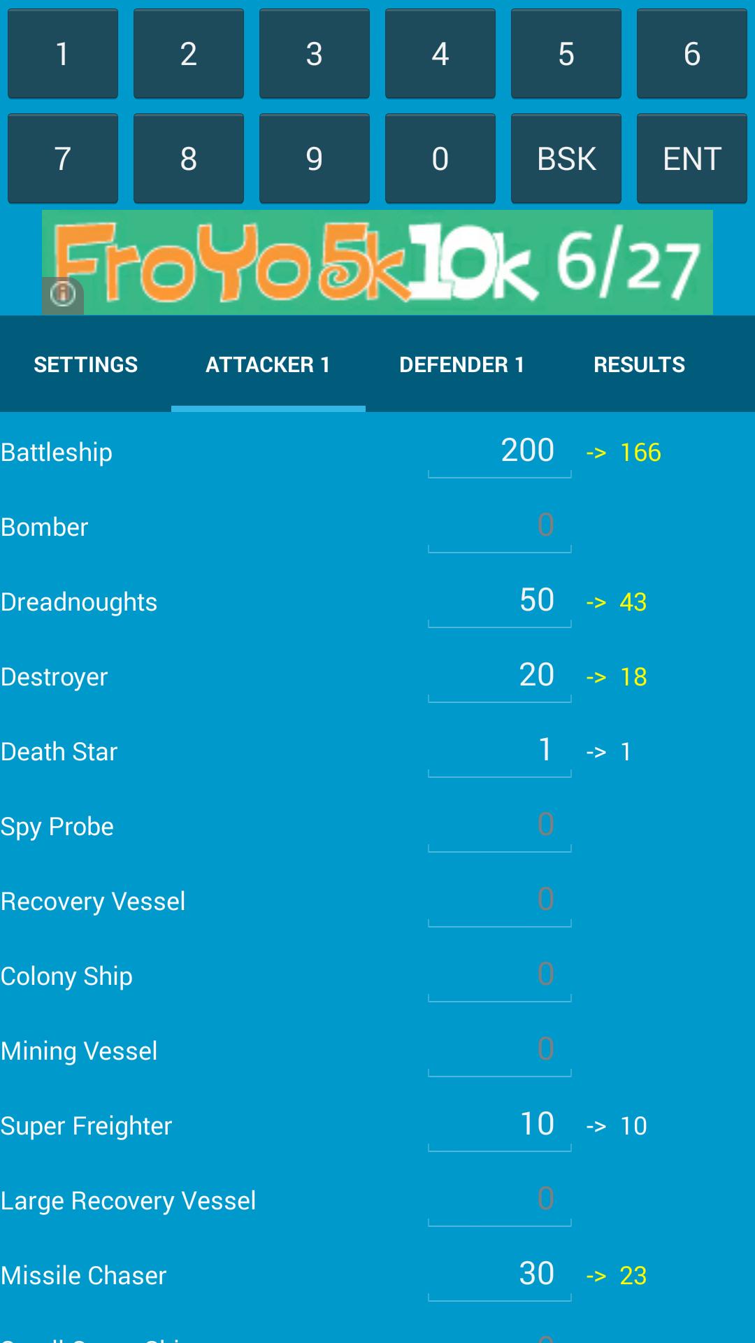 Battle Simulator Galaxy at War