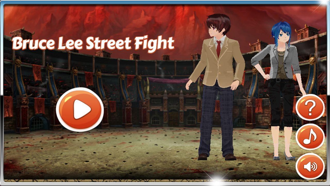 Bruce Lee Street Fight
