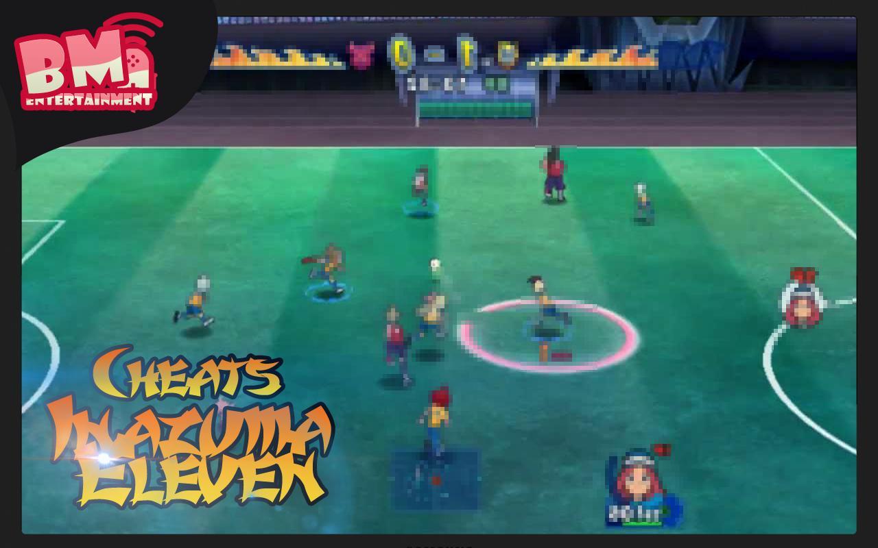 Cheats for Inazuma Eleven