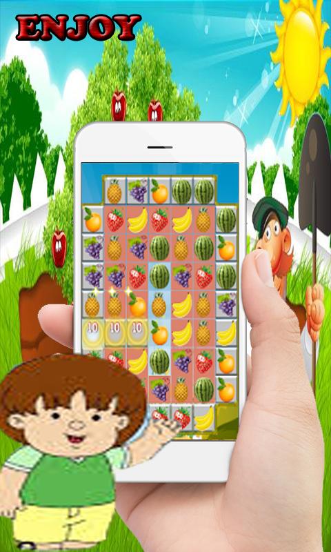 Match Fruits Fresh