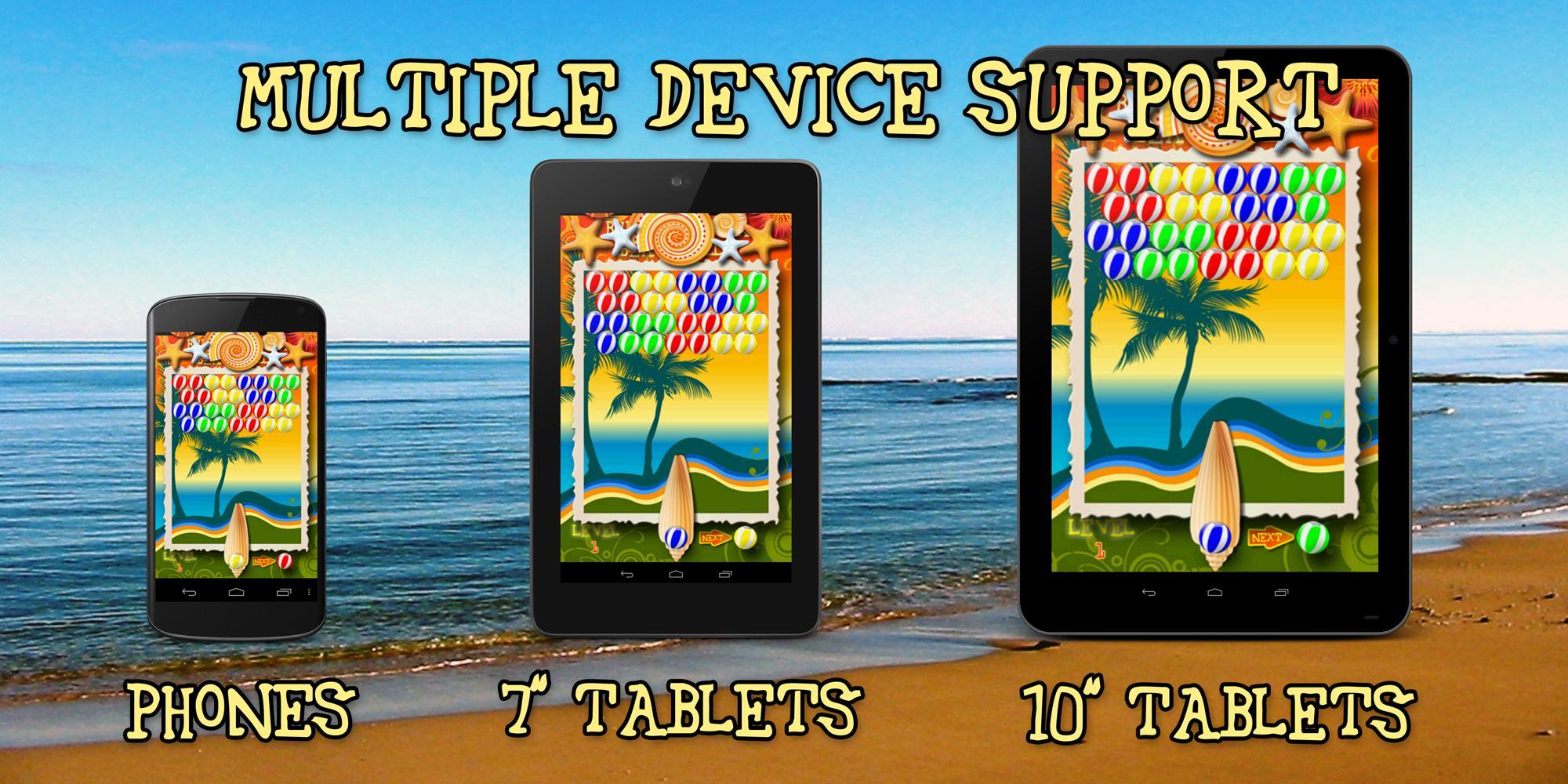 Bubble Shooter Beach Balls