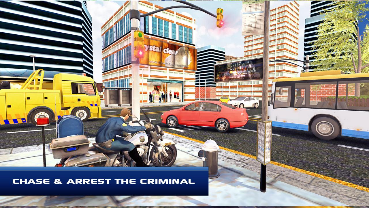 Traffic Police Bike Escape Pro