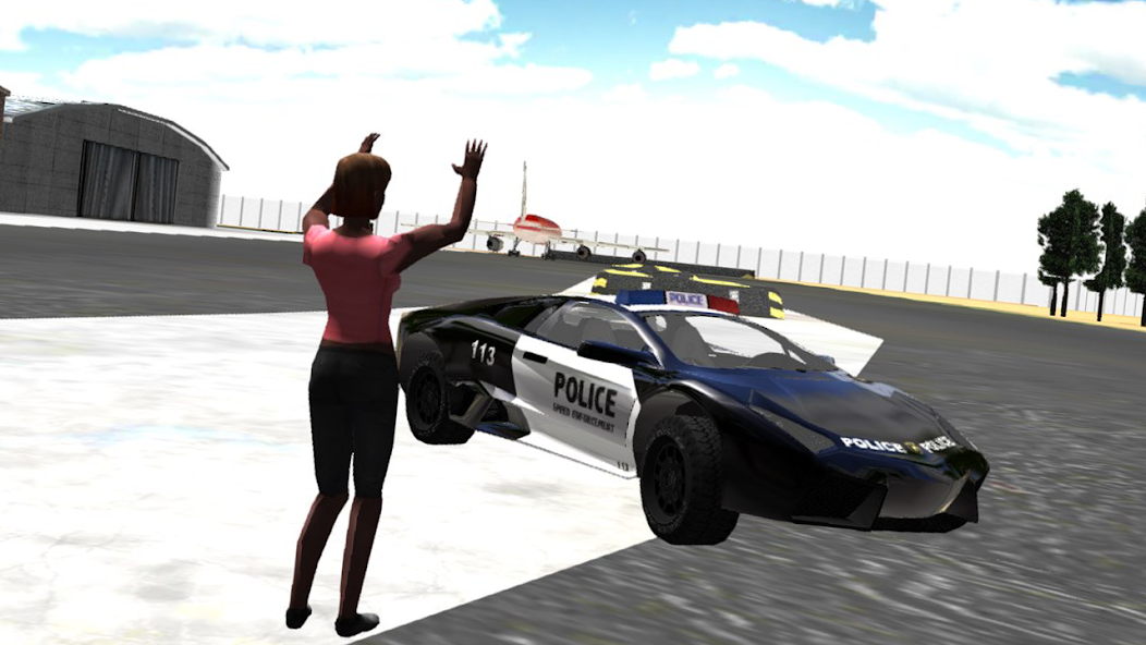 City Traffic Police Driving