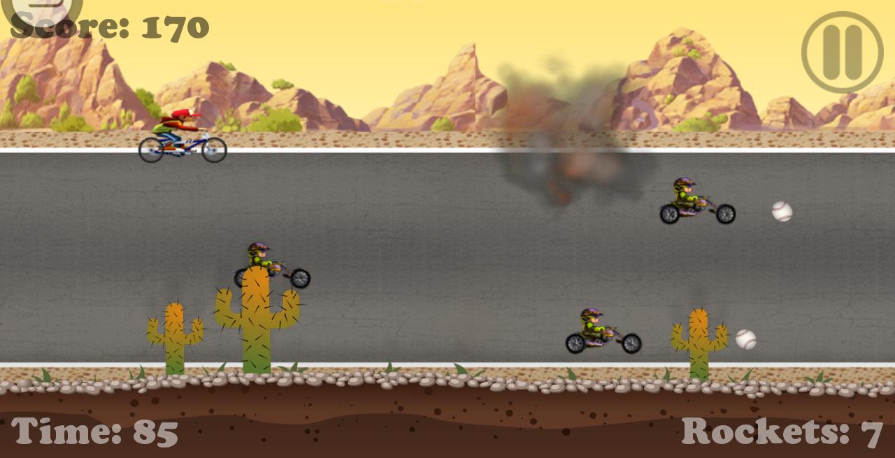 Bike VS Moto Racing