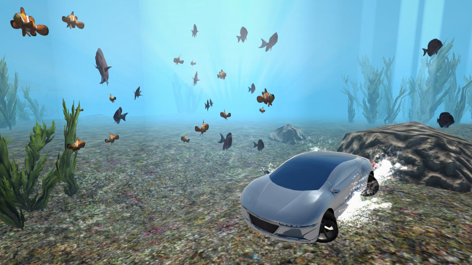 Flying Submarine Car Simulator
