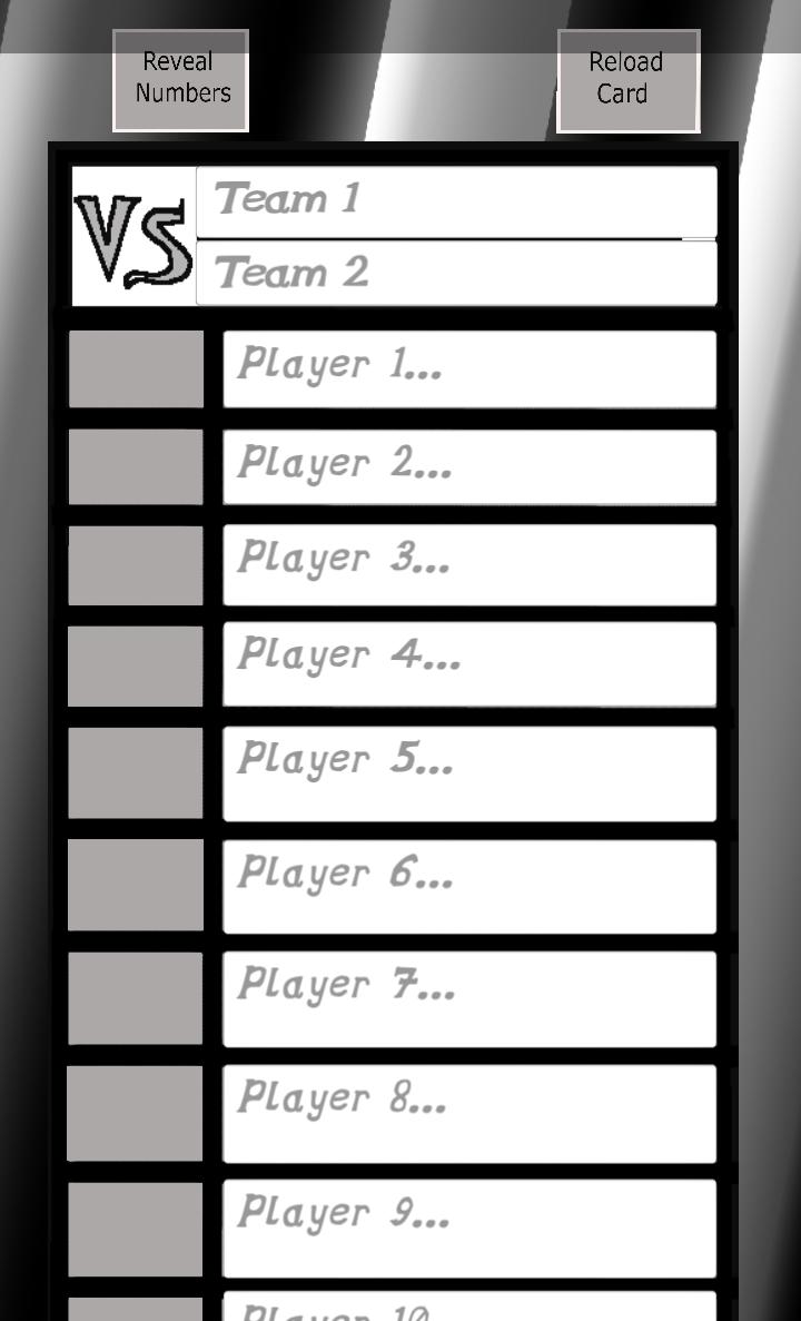 Sports Strip Card