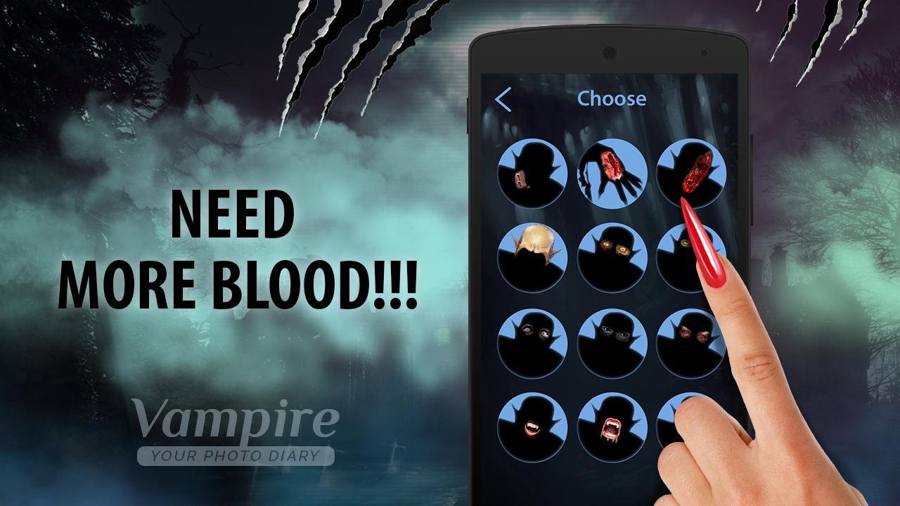 Vampire Face Photo Cam