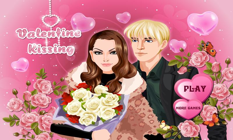 Valentine Kissing Game