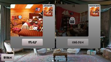 Mystery room. Hidden objects