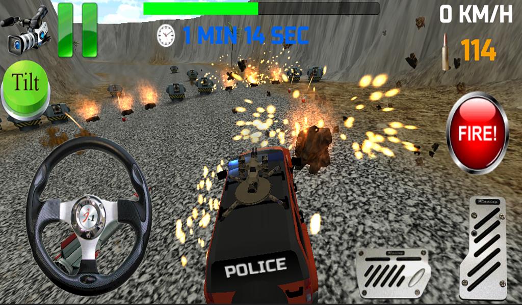 Real cops SUV police jeeps
