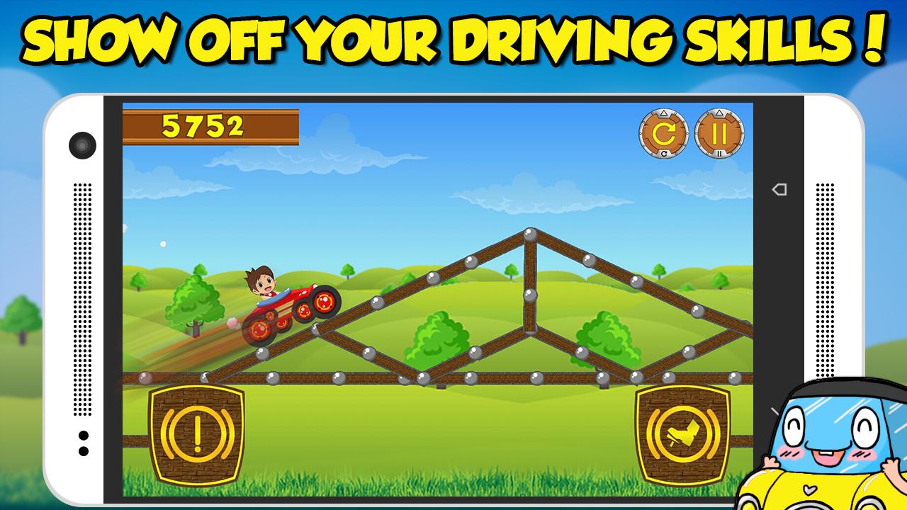 Yo-kai Hill Climb Racing Game