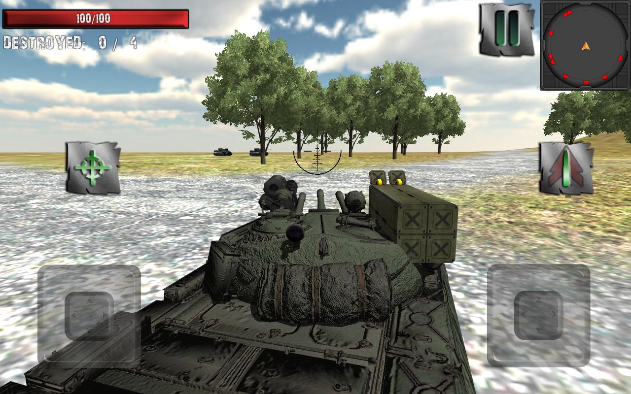 Russian Tank Battle