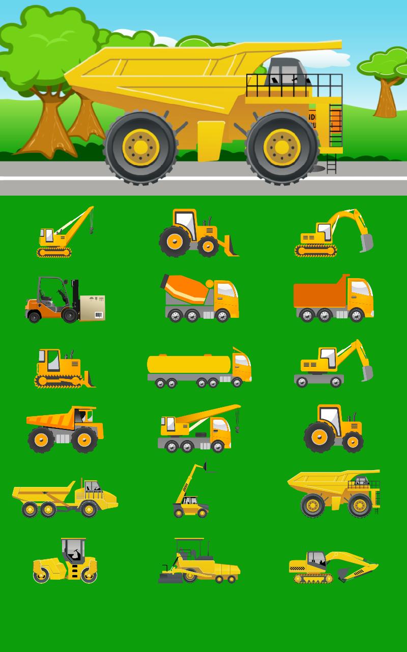 Construction Cars Free