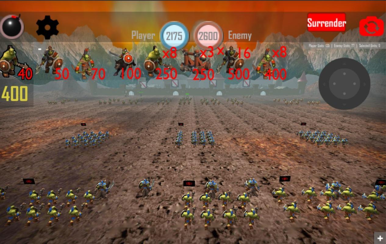 Middle Earth Orc Attack RTS
