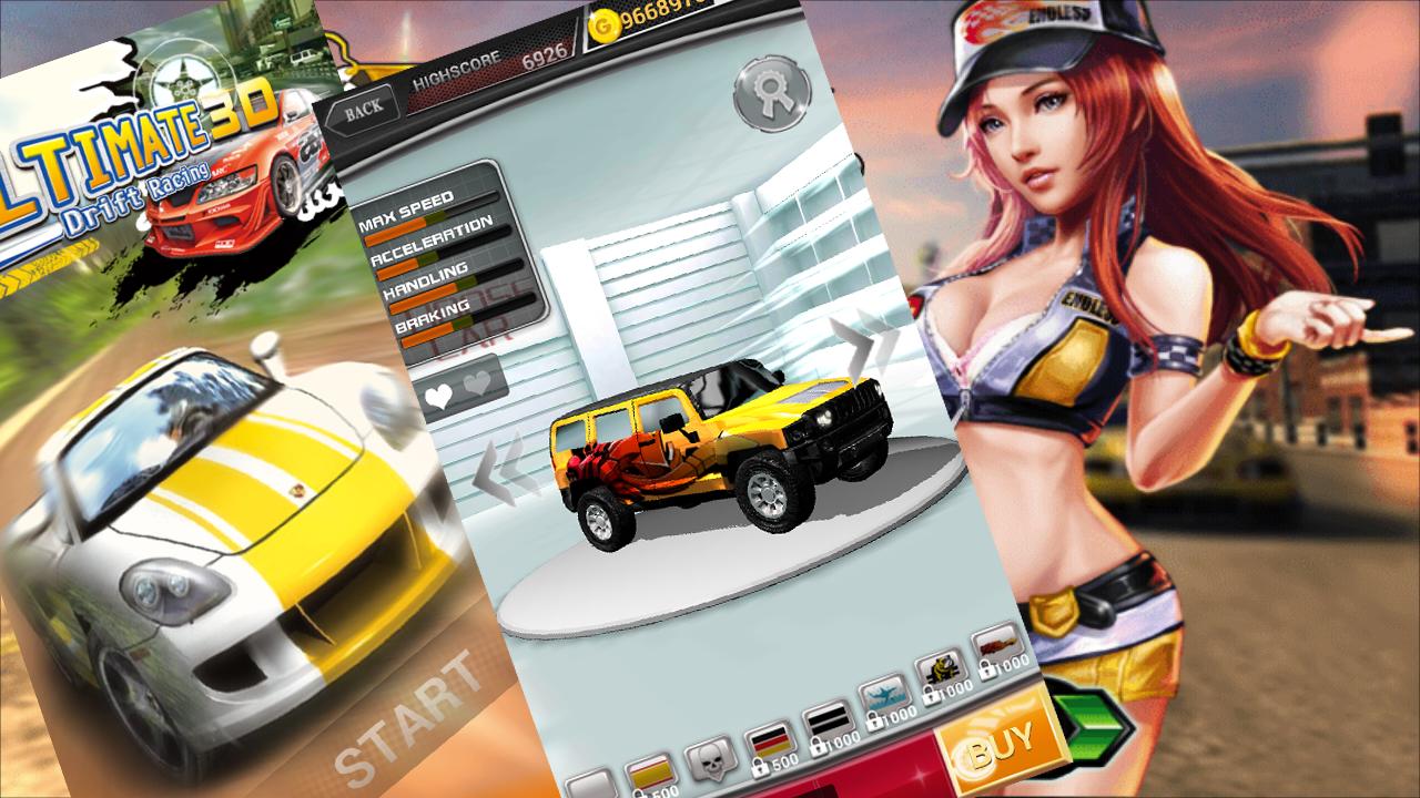 Drift Racing-Ultimate 3D