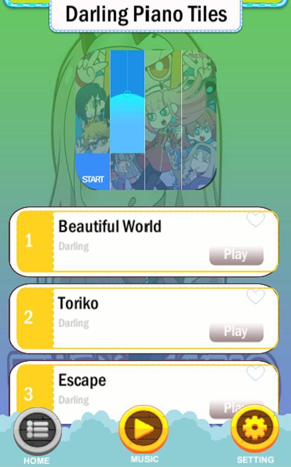 Darling Piano Tiles