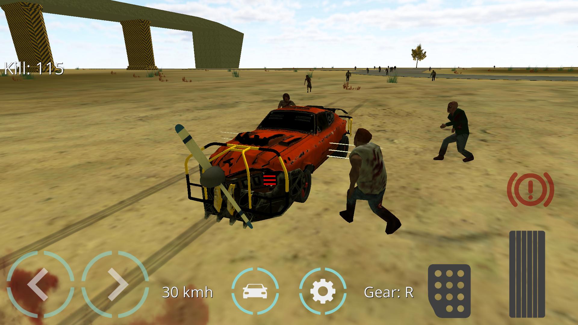 Zombie Grinder Car