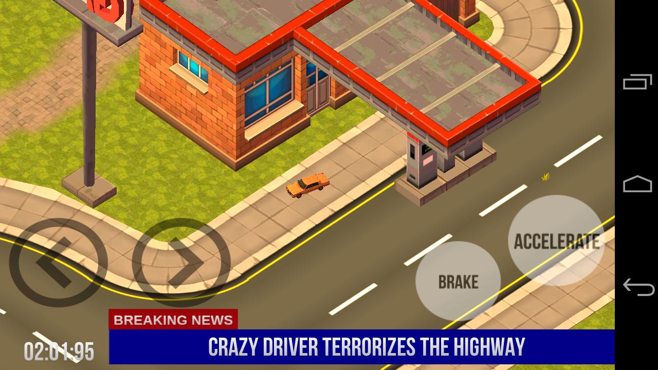 Highway Police Chase Race