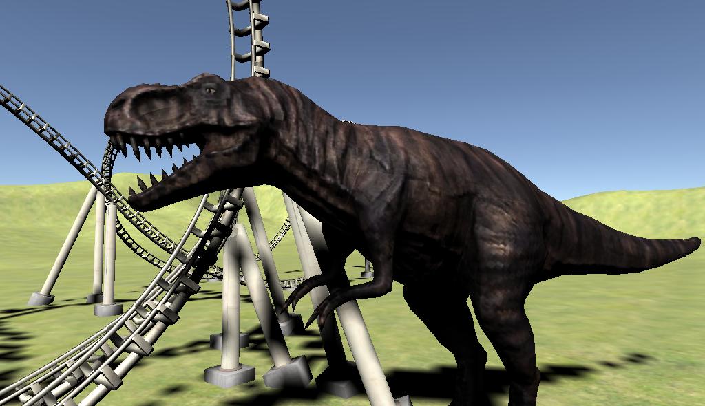 VR Dino Coaster