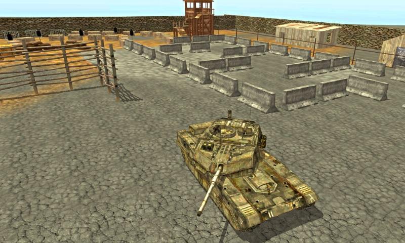 Army Tank Parking 2015