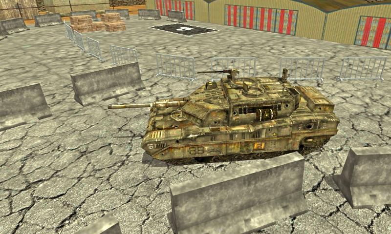 Army Tank Parking 2015