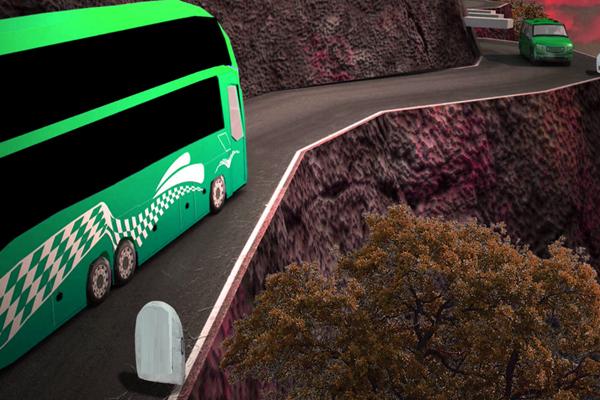 Bus Traffic City Rush Racer 3D