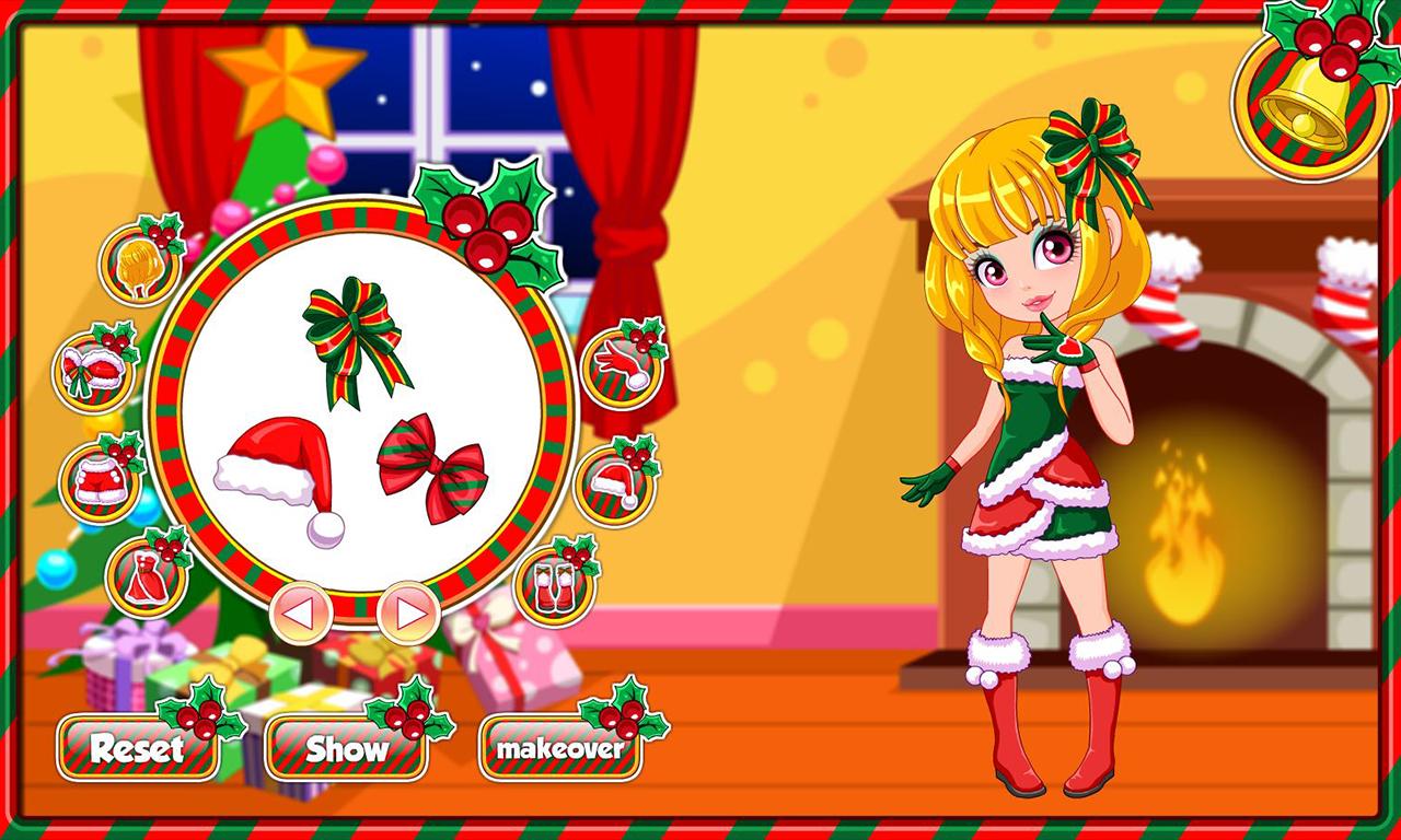 Christmas make up
