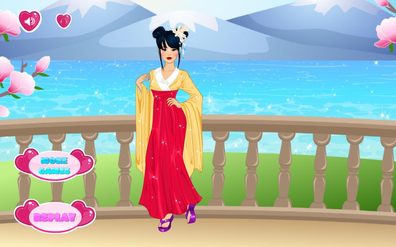 Asian Beauty Dress Up
