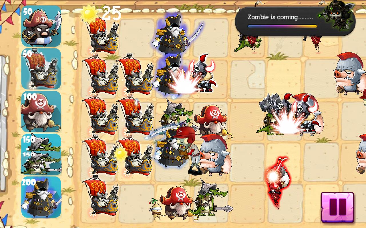 Pirate vs Zombie