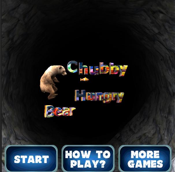 Chubby Hungry Bear