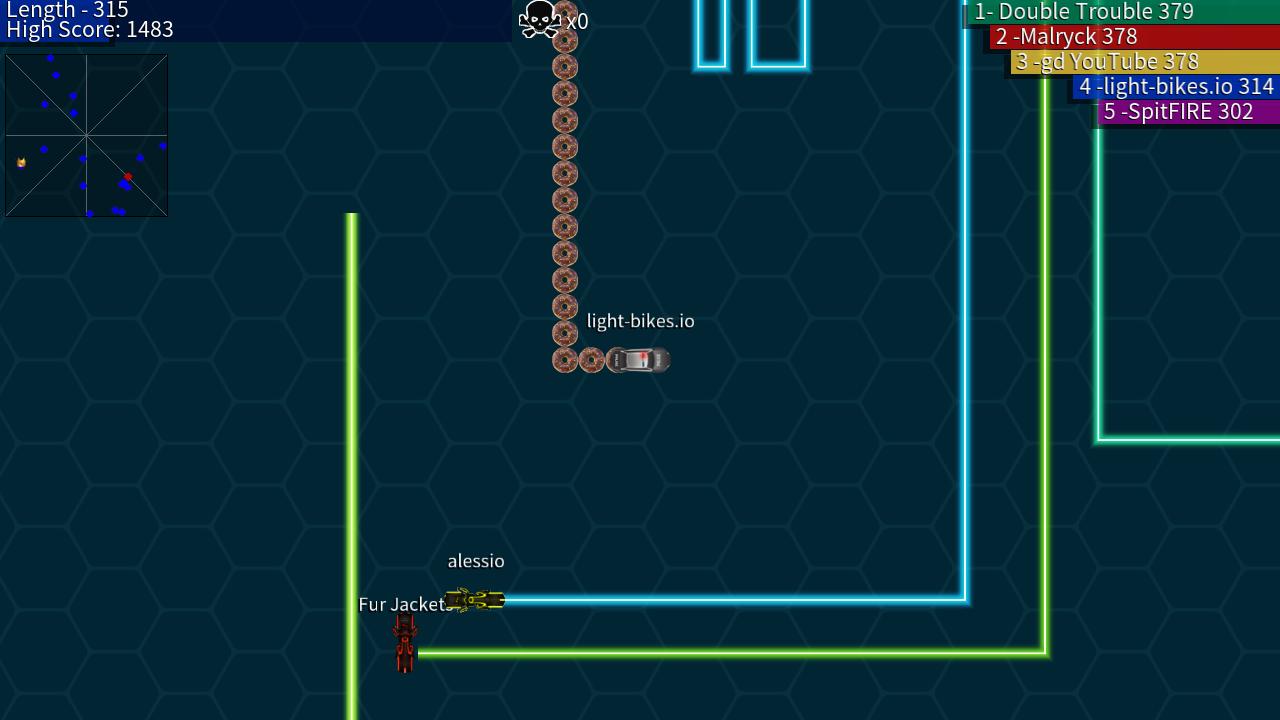 Light-Bikes.io