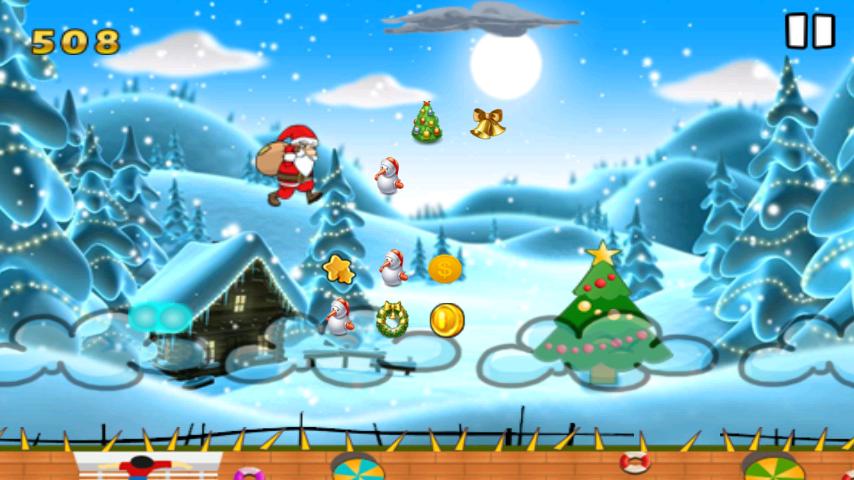 Subway Santa Run