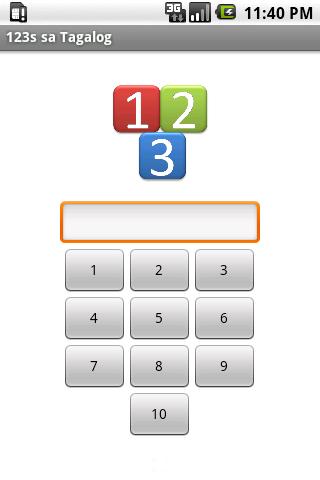 123s sa Tagalog