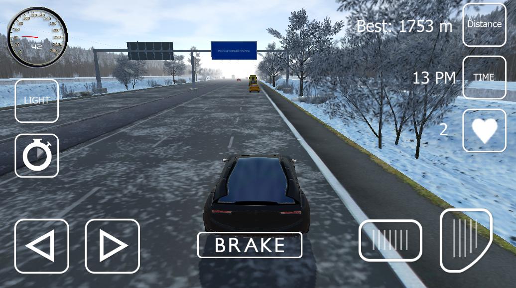 Snow Traffic Racing