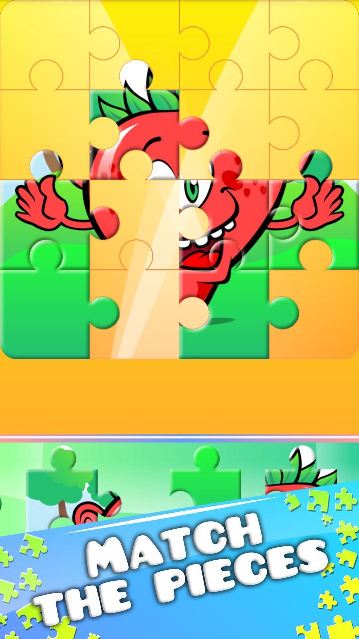 Fruit Jigsaw Puzzles for Kids