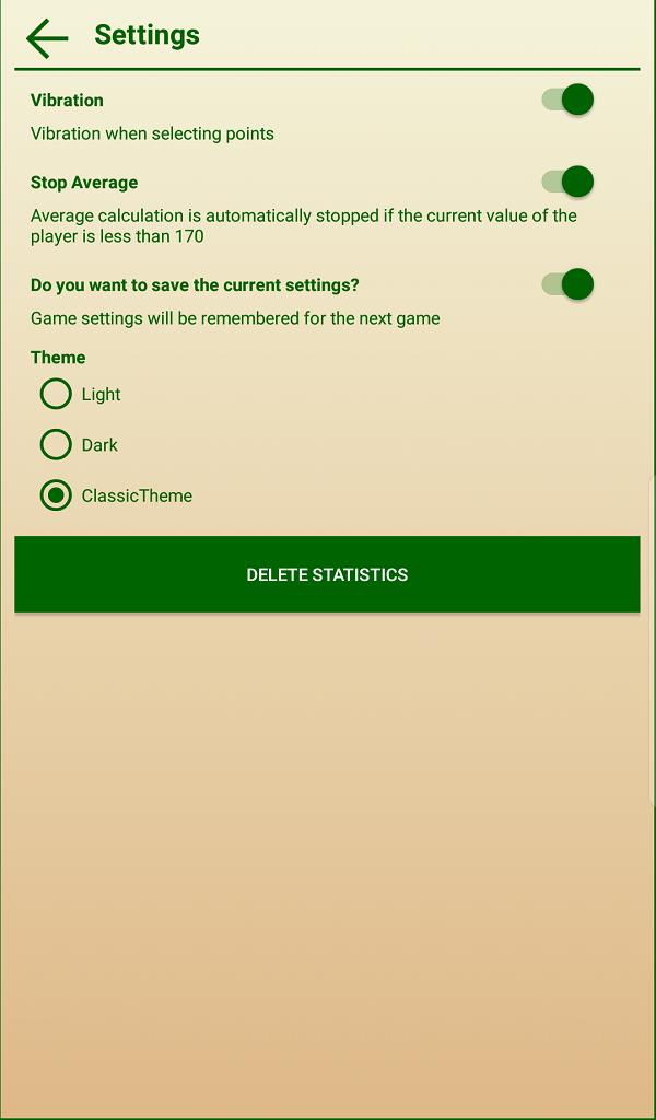 DartScore