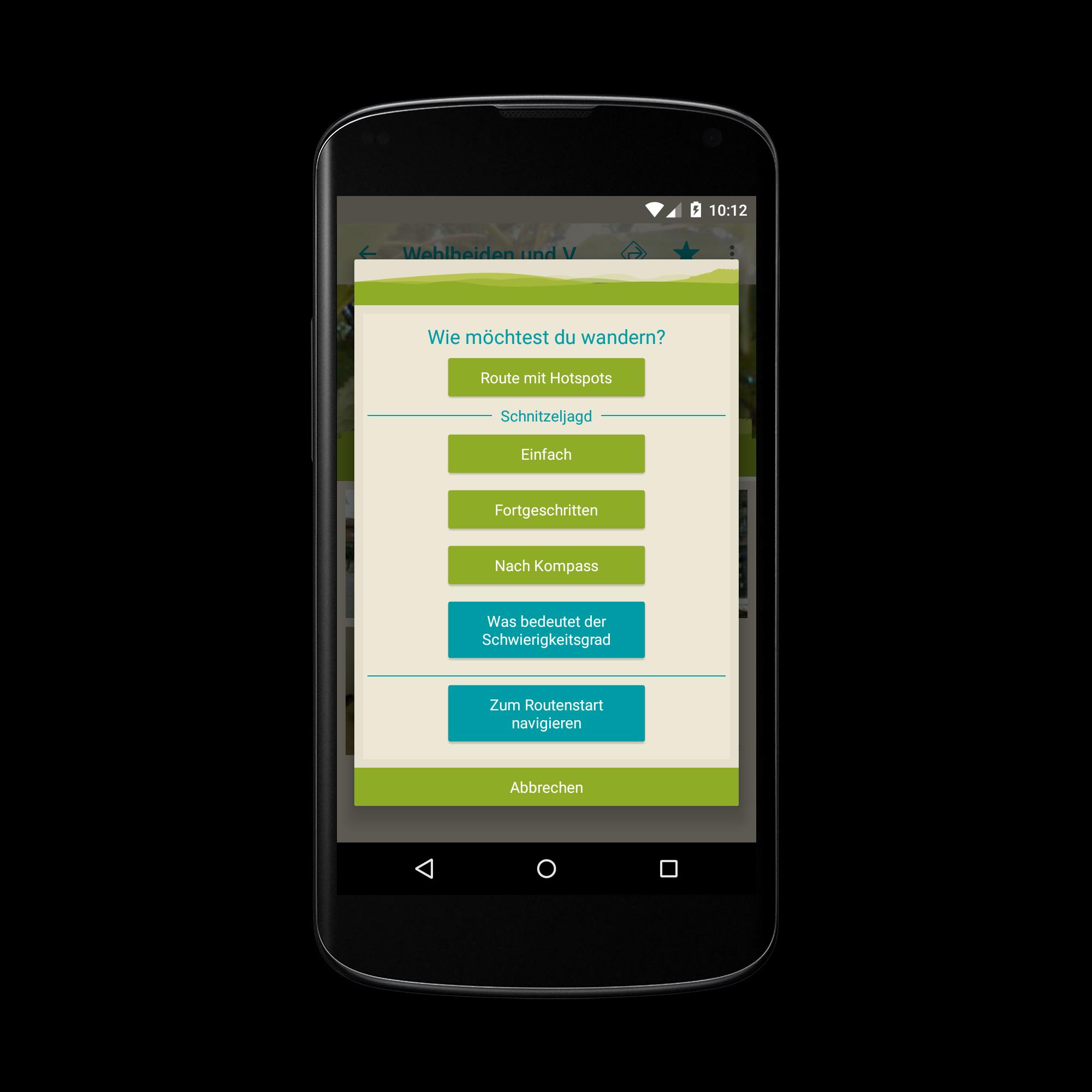 Wander-Erlebnis-App