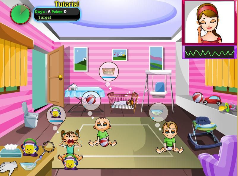 Super Nanny, Babysitting Game