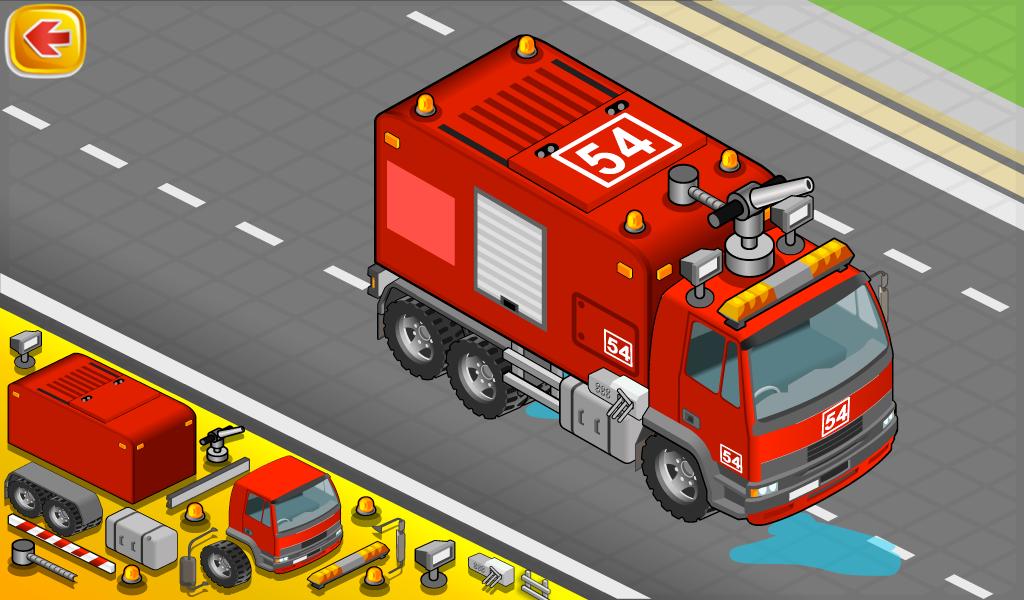 Police Car & FireTruck Builder