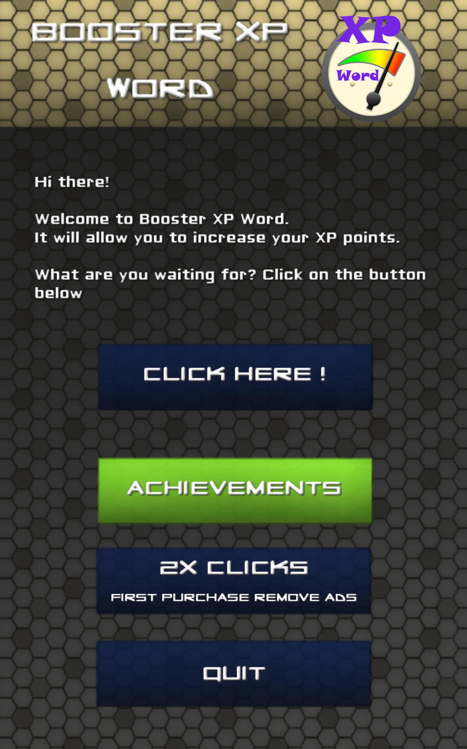 Booster XP Word