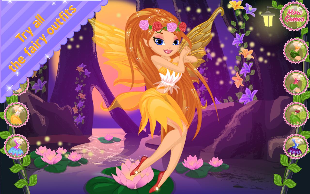 Fairy Spa Day - Salon Game