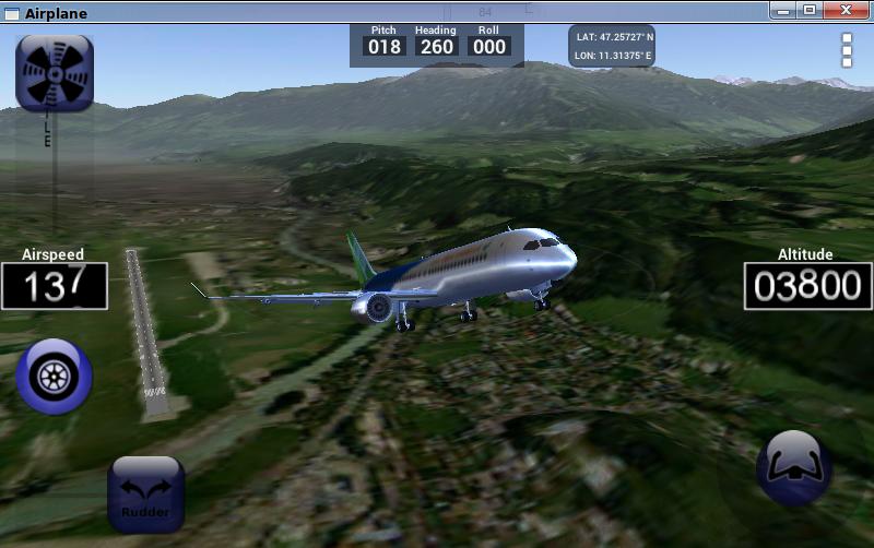Airplane C919 Flight Simulator