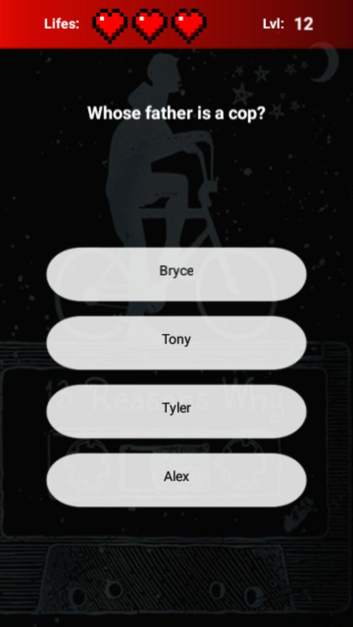 13 Reasons Quiz