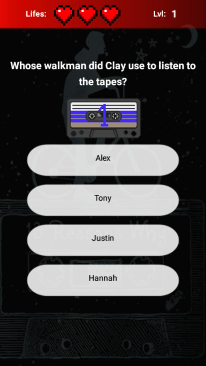 13 Reasons Quiz