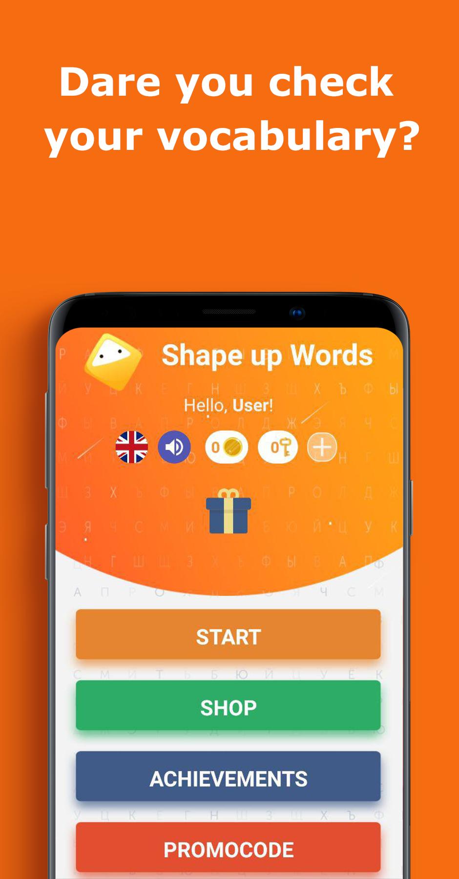 Shape up words
