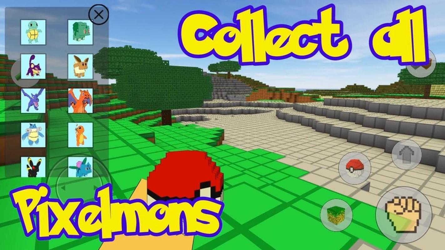 Pixelmon craft go strory mod Battle PE