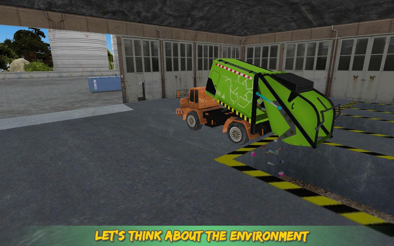 Off Road Garbage Truck Driver