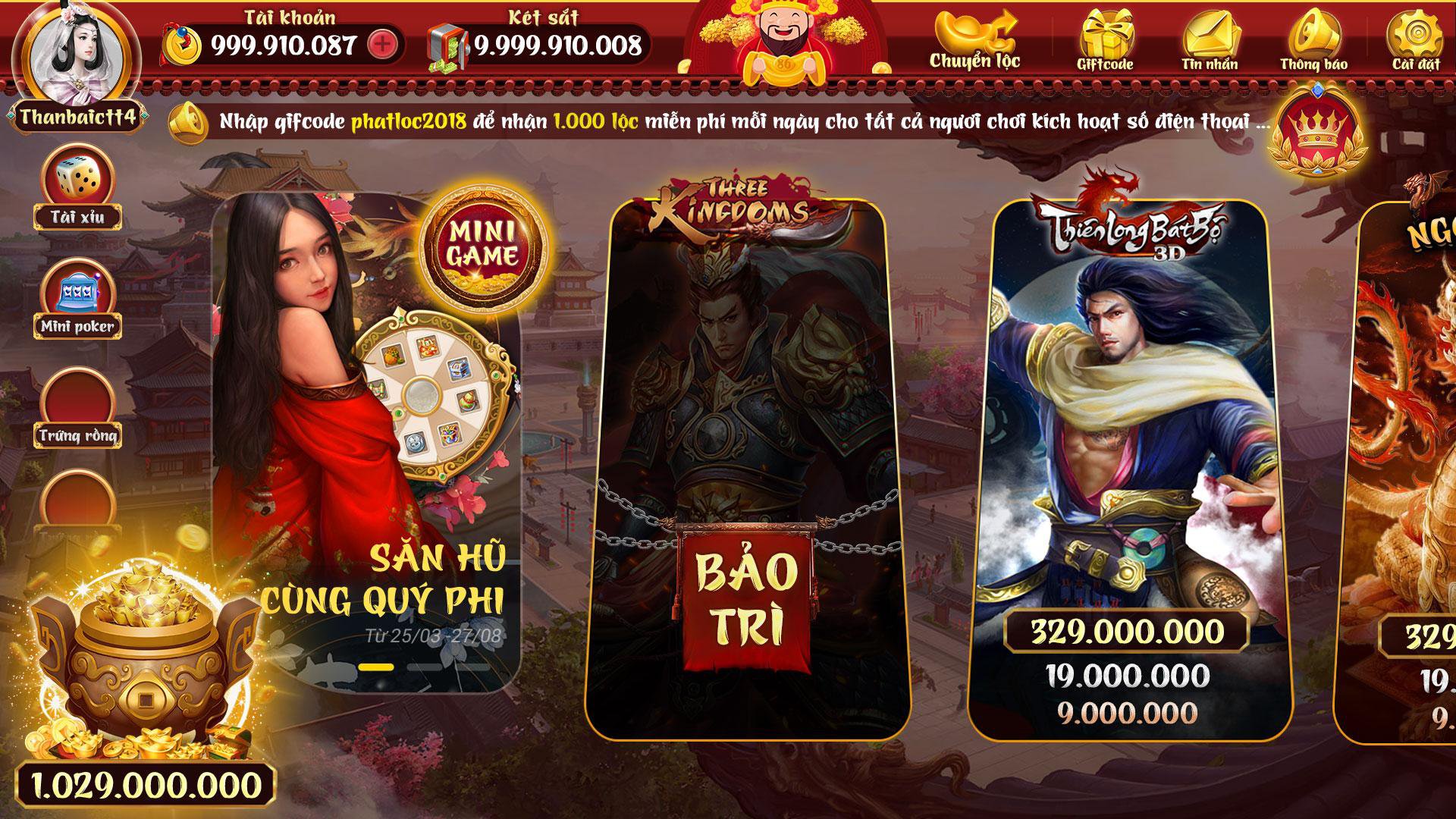 Game Danh Bai Doi Thuong Phat Loc - Phatloc.net