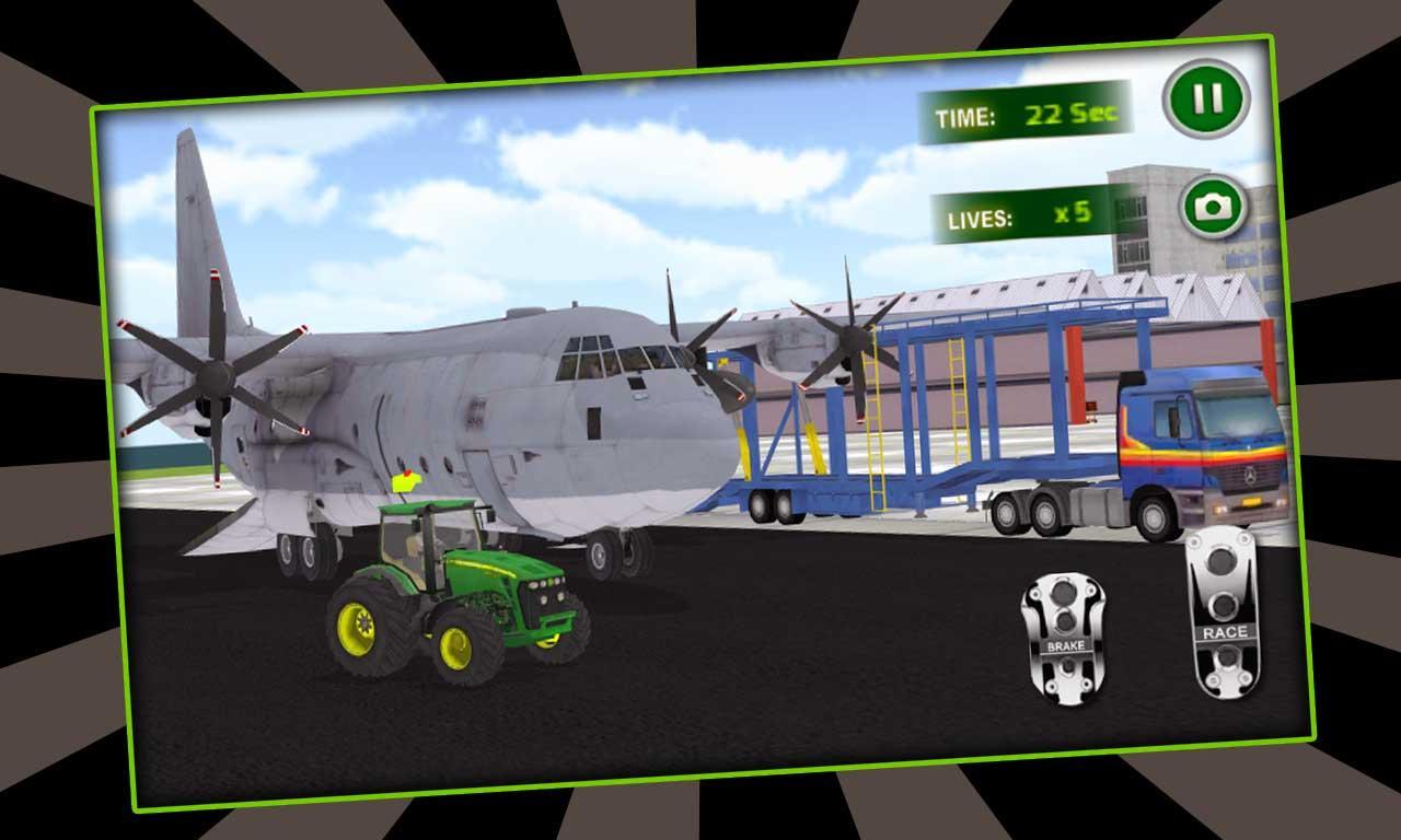 Airplane Tractor Transporter